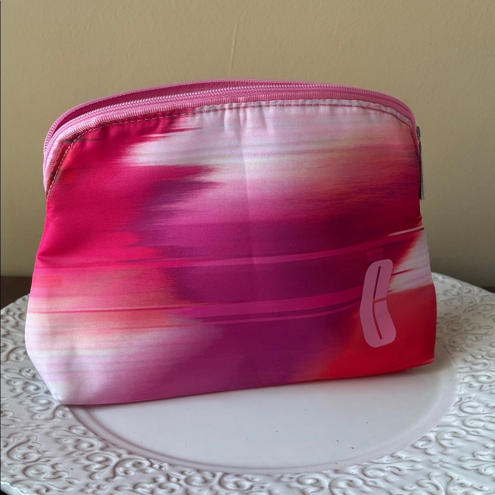 Clinique NWOT Pink Cosmetic Bag